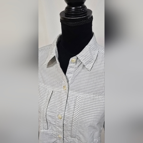 Exofficio travel shirt women M vented outdoors safari hiking adventure gorpcore - Picture 4 of 8